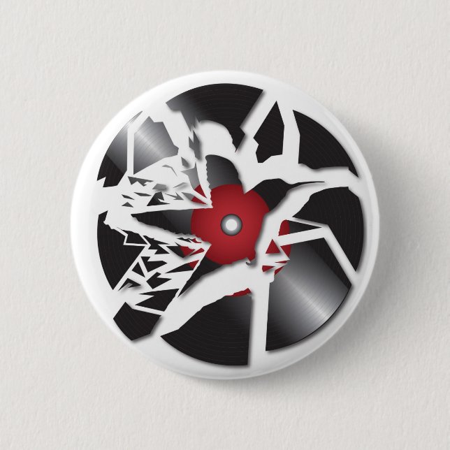 Vogellied-Kopienkopie Button (Vorderseite)