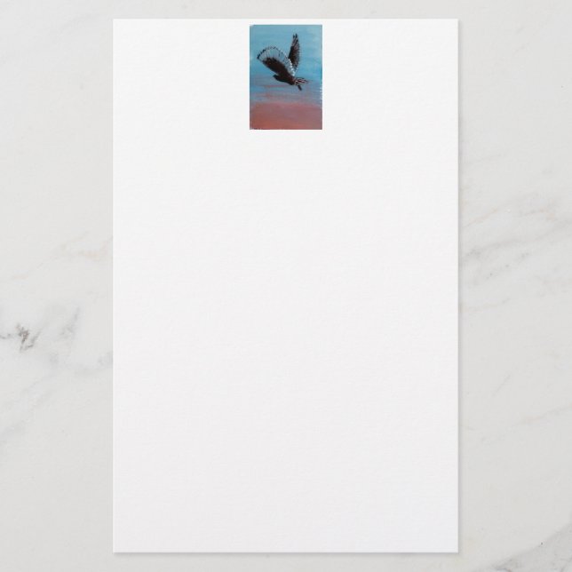 Vogelmalerei Briefpapier (Vorderseite)
