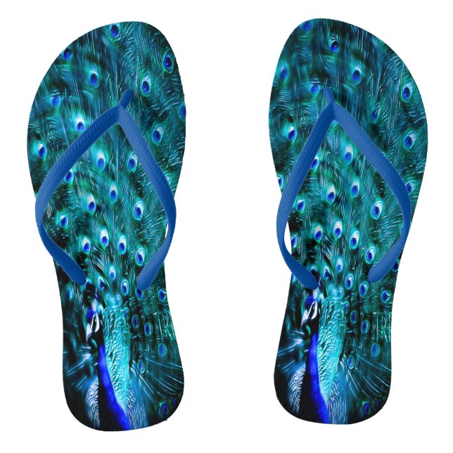 Vogelmodelle: Hübsche Friedenstruppen 03-01 Flip Flops (Fußbett)