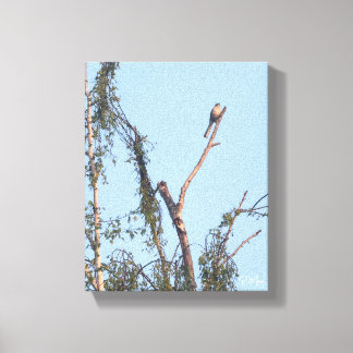 Vogelmotiv an Baum Wandkunst Leinwanddruck