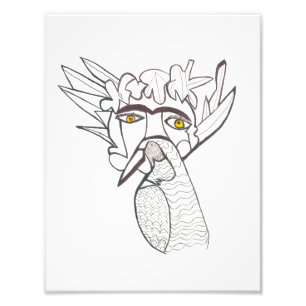 Vogelmotiv-Druck Fotodruck