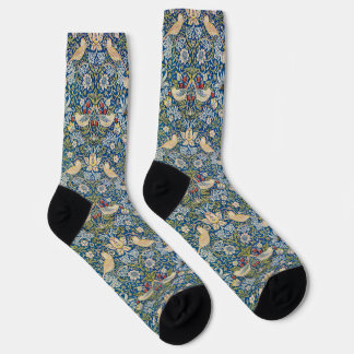 Vogelmotivo im Jugendstil Design Socken