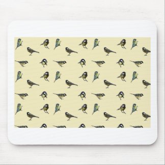 Vogelmuster Mousepad