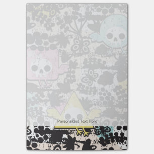 Vogelmuster Post-it Klebezettel