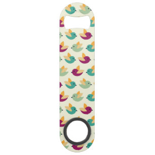 Vogelmuster Speed Flaschenöffner