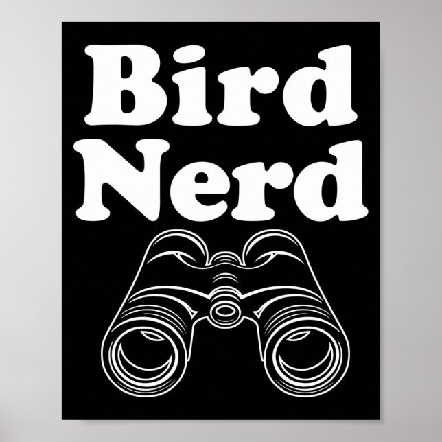 Vogelnerd-Auftritt  Poster (Vorne)