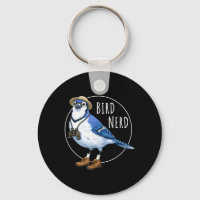 Vogelnerd Blauhäher Lustig Vogelbeobachtung Vogelk