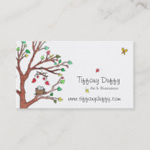 Vogelnest mit Mobile