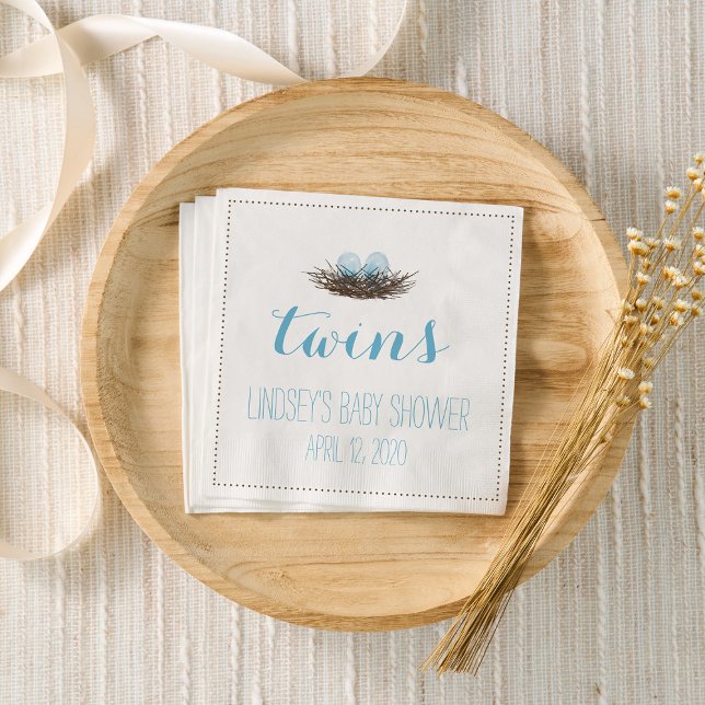 Vogelnest | Twis Baby Boys Dusche Serviette (Von Creator hochgeladen)