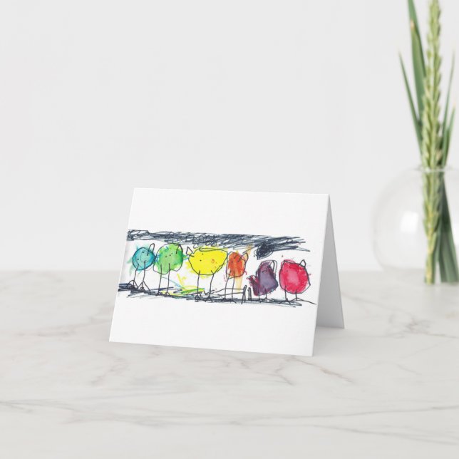 Vogelnotecards (Vorderseite)