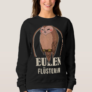 Vogelornithologe Biologie Biologin Night Cu Sweatshirt