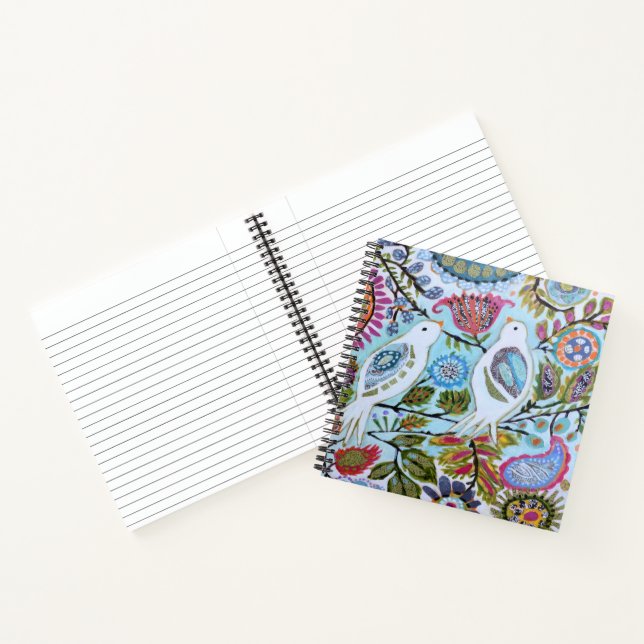 Vogelpapier I Notizbuch (Innenseite)