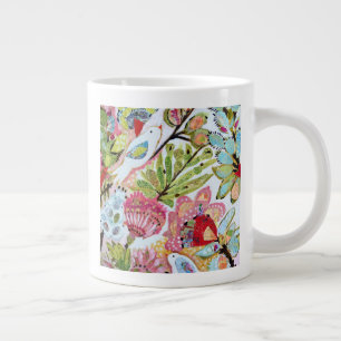 Vogelpapier II Jumbo-Tasse