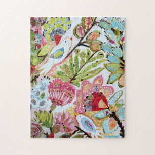 Vogelpapier II Puzzle
