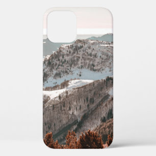 VOGELPERSPEKTIVE AUF SCHNEEBEDECKTEN BERG UNTER KL Case-Mate iPhone HÜLLE