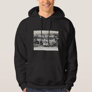 Vogelperspektive, Wildwood, New Jersey, Vintag Hoodie