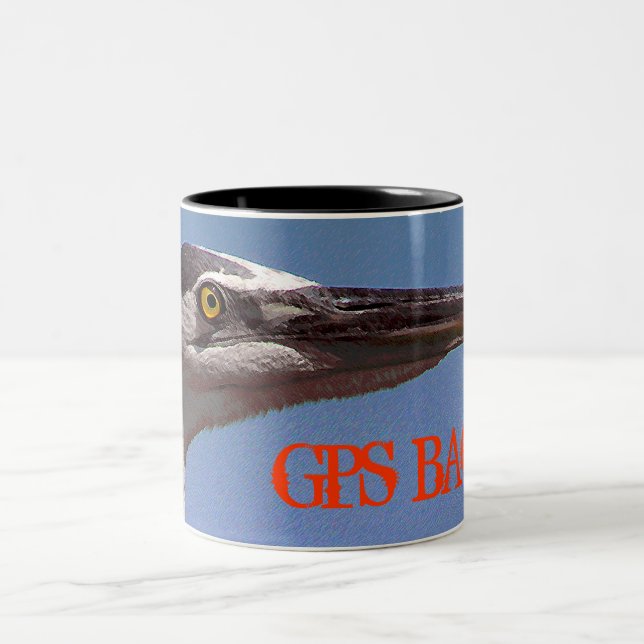 Vogelperspektive Zweifarbige Tasse (Mittel)