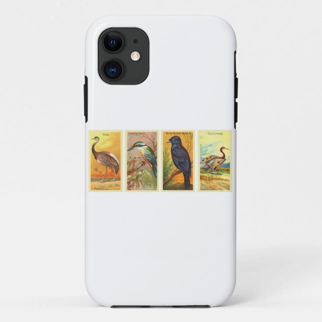 Vogelrückwärtszeichnungen Case-Mate iPhone Hülle (Rückseite)