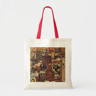 Vogel's-Eye View of New York City by John Falter Tragetasche