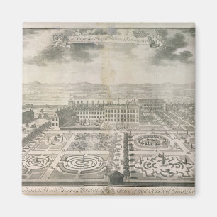 Vogel's Eye View of the Gardens Kensington Magnet