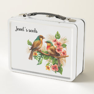 Vogelsamencontainer Metal Lunchbox