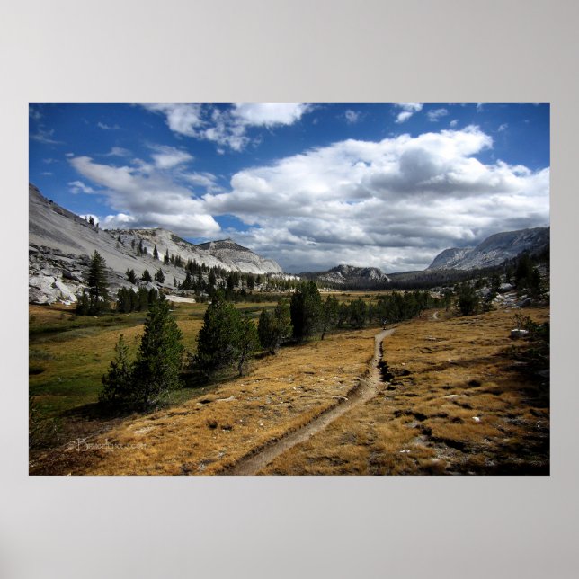 Vogelsang-Tal - Yosemite Poster (Vorne)