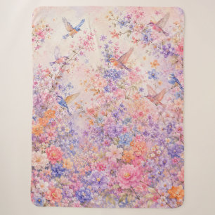 Vogelsang unter Blüten Sherpadecke