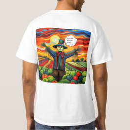 Vogelscheuche Arbeit T-Shirt