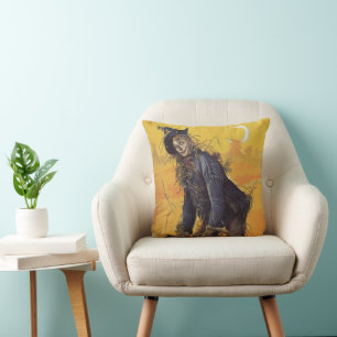 Vogelscheuche aus dem Zauberer von Oz, Vintage-Mär Kissen