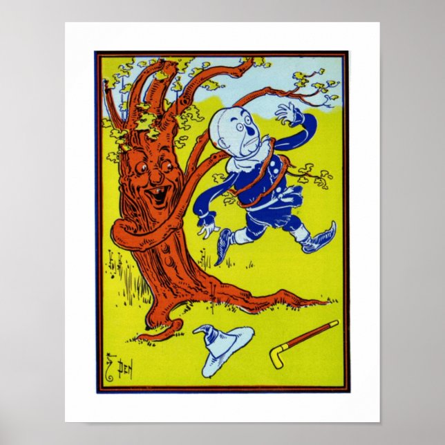 VOGELSCHEUCHE BEGEGNET KÄMPFENDEN BÄUMEN POSTER (Vorne)