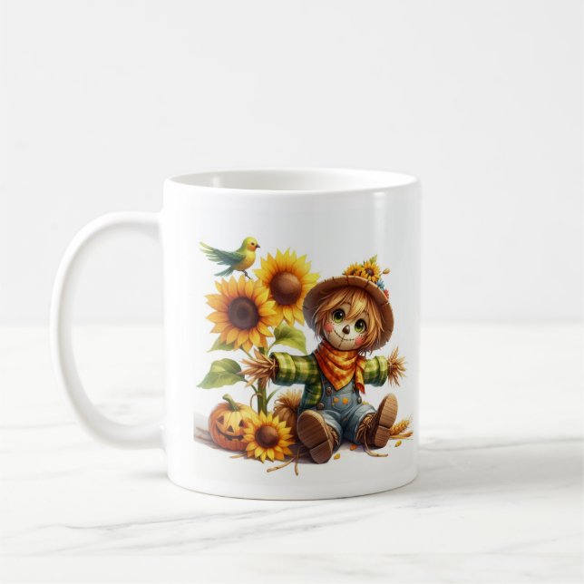 Vogelscheuche Kaffeetasse (Links)