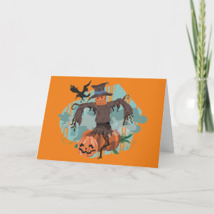 Vogelscheuche und Freunde Karte