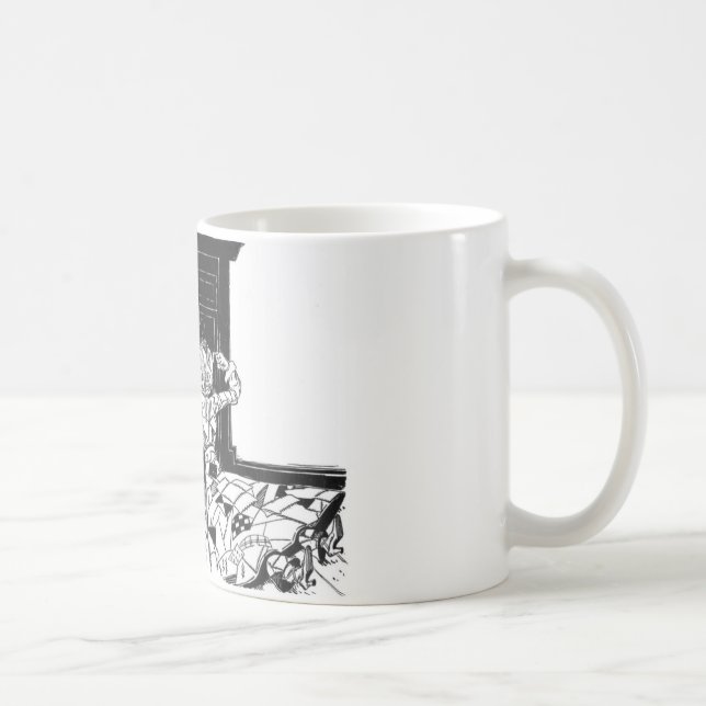 Vogelscheuche und Scraps Tasse (Rechts)