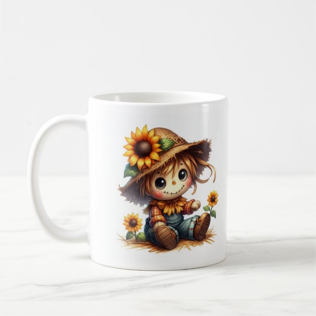 Vogelscheuchen-Kaffeetasse Kaffeetasse (Links)