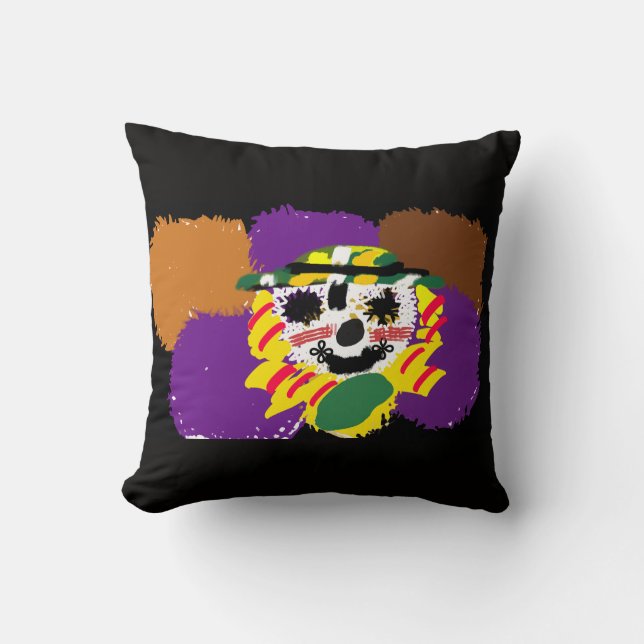 Vogelscheuchen-Patch-Kuscheltier Kissen (Vorderseite)