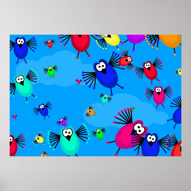 Vogelschloss Poster (Vorne)