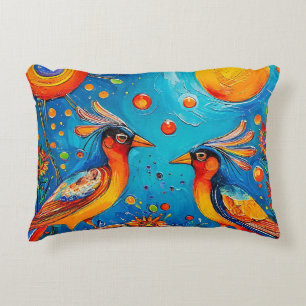 Vogelschmuck Dekokissen