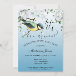 Vogelschutz Einladung Blauer Blümling