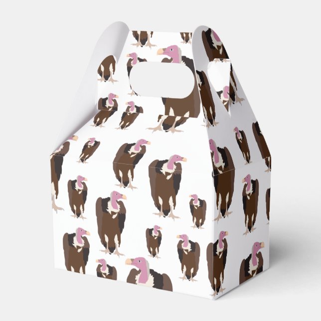 Vogelschutzmuster Geschenkschachtel (Vorderseite)