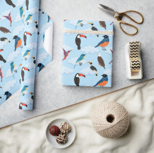 Vogelschutzpapier Geschenkpapier