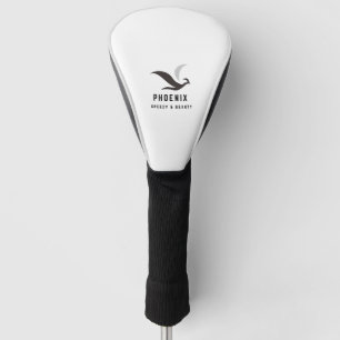 Vogelschwarzer Luxus-Schönheitsflügel schnelle Lie Golf Headcover