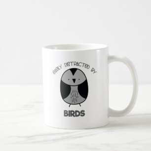 Vogelspende für Vogelbeobachter: leicht ablenken Kaffeetasse