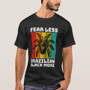 Vogelspinne Haustier Brasilianische Schwarze Vogel T-Shirt