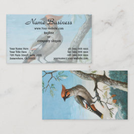 Vogelstudie von George Edwards (1694-1773) Visitenkarte