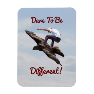 Vogelsurfen Magnet