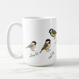 Vogeltasse – Gartenvögel Aquarell-Kaffeetasse Kaffeetasse
