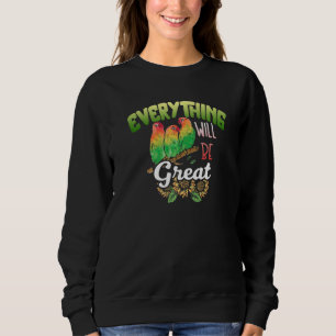 Vogelvögel beobachten Zookeeper-Vogelbeobachter Bi Sweatshirt