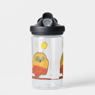 Vogelvogel "Kunst von Kindern" Trinkflasche