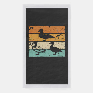 Vogelvögel von Vintagen Gänse Entenenten Serviette