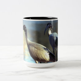 Vogelwelt-Tasse Zweifarbige Tasse